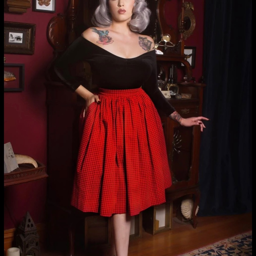 Pinup Couture 2XL Bella skirt EUC